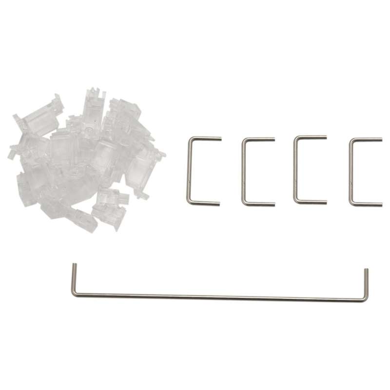 Plate Mounted Stabilizers 6.25x for Mechanical Keyboard(transparent)