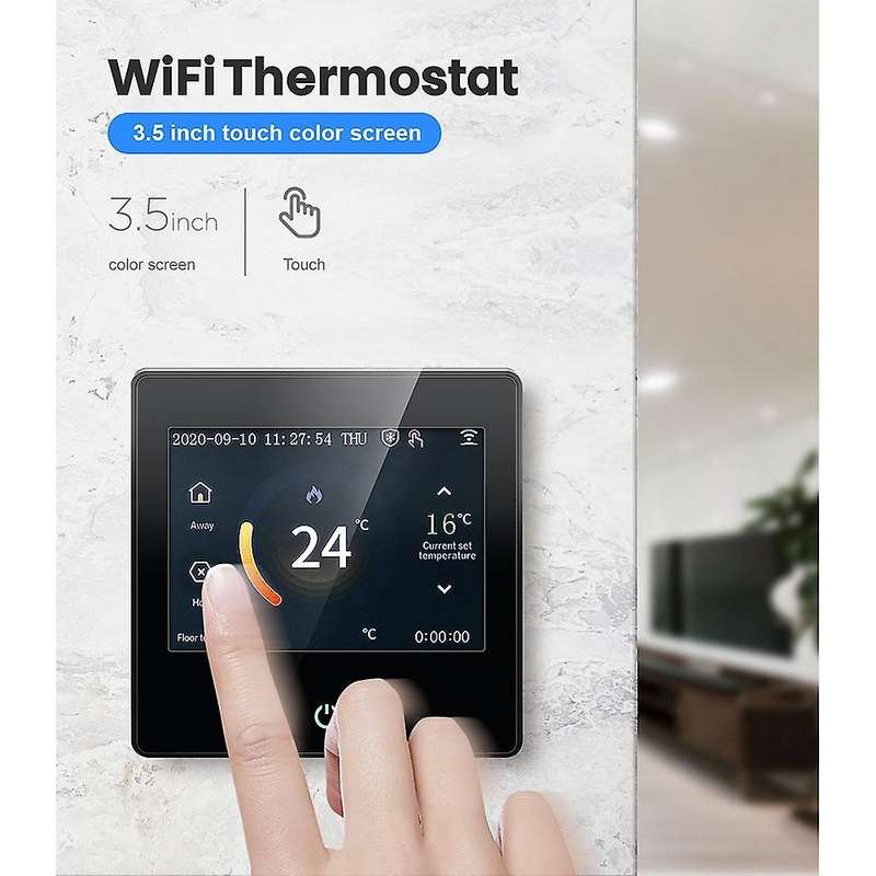 Wifi Thermostat for Google Home Alexa(wifi Electric Heating 16a)