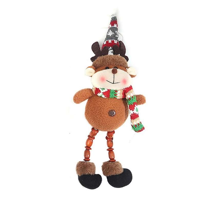 Santa Claus Christmas Doll Merry Christmas Decorations for Home Khaki