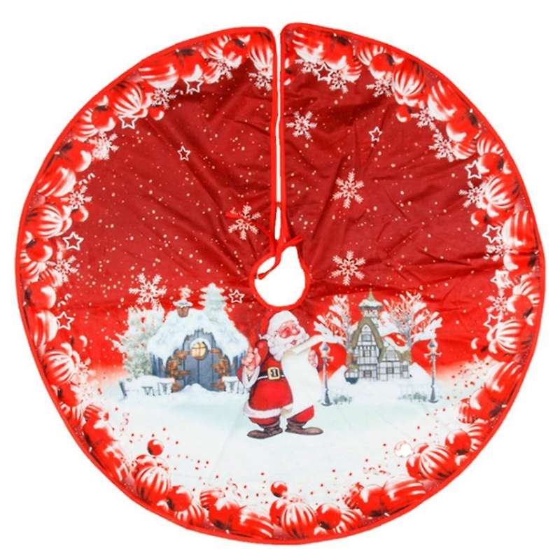 Christmas Tree Skirt Carpet Christmas Tree Decoration Skirt Ornaments