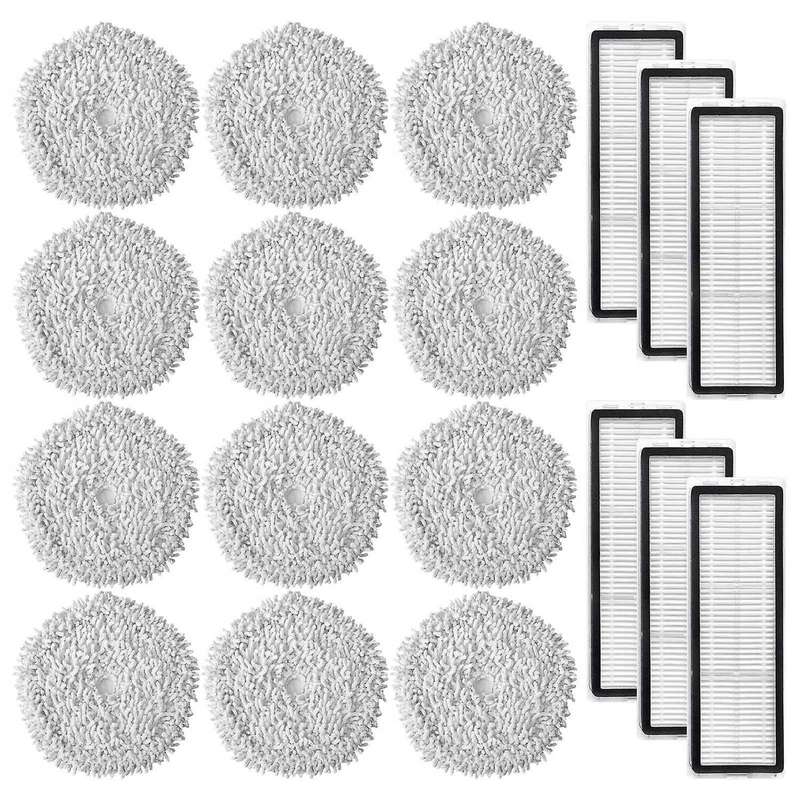 For Xiaomi Dreame W10 / W10 Pro Vacuum Cleaner Mop Cloth Hepa Filter