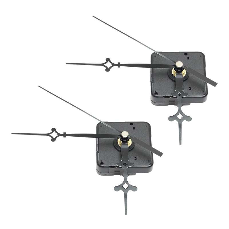 2x Replacement Diy Quartz Clock Movement Mechanism Motor Repair Kit