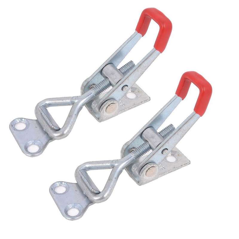 4001 100kg 220-pound  Shaped Lever Latch Toggle Clamp,2-piece