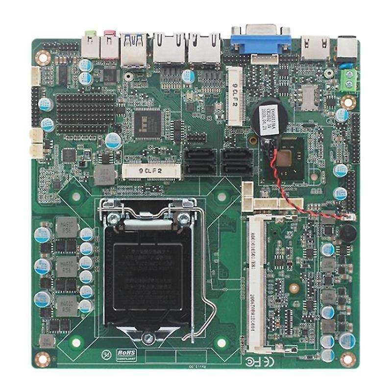 Dual Network Port Desktop Computer Itx Industrial Control Motherboard