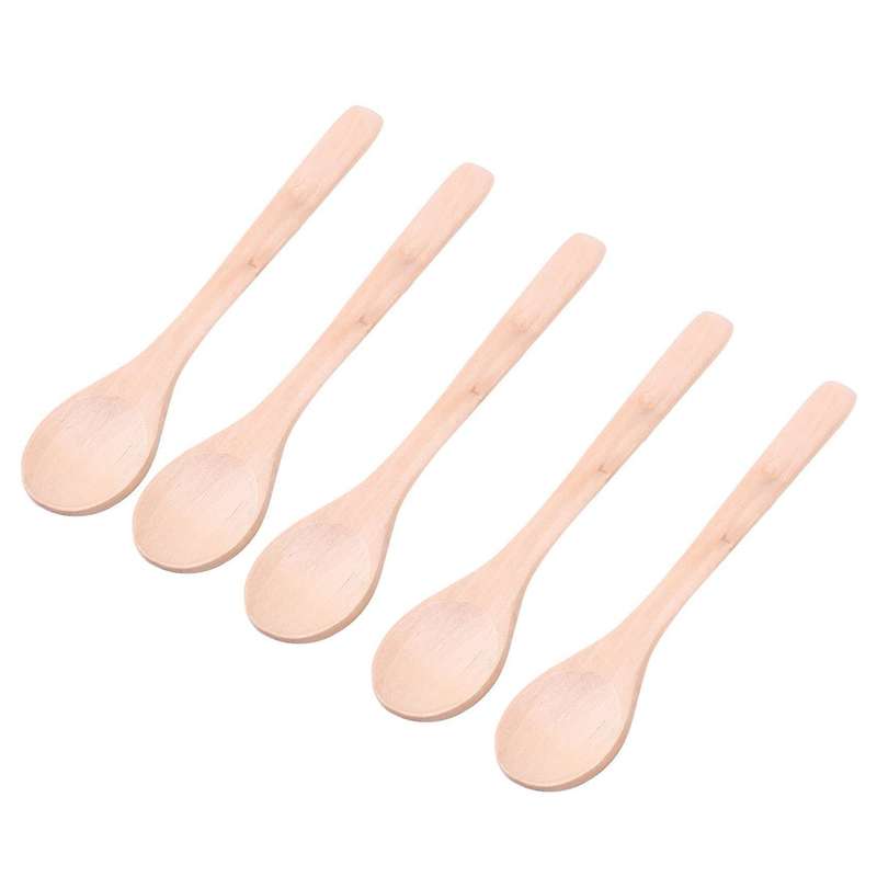 5pc Small Wooden Spoons Kit Arts and Crafts Creative Pack