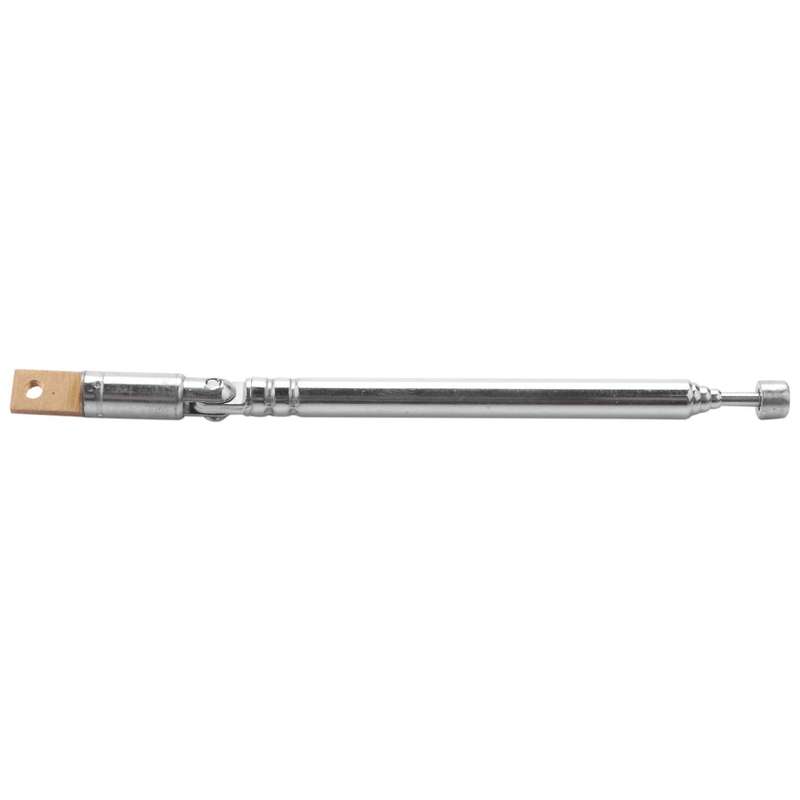 Replacement 25.4cm 10" 5 Sections Telescopic Antenna Aerial for Radio Tv