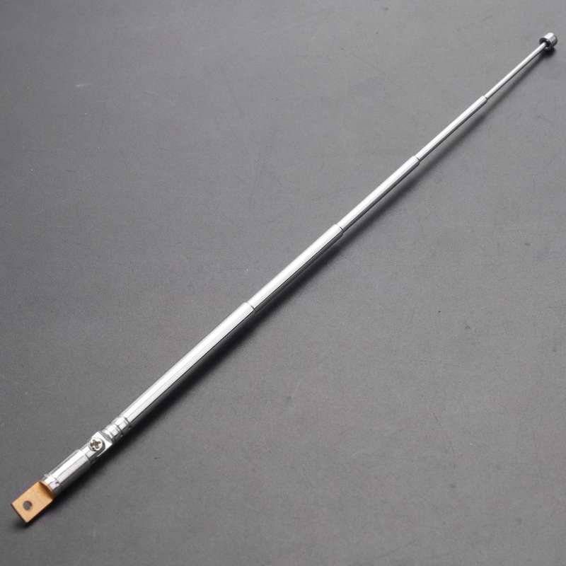 Replacement 25.4cm 10" 5 Sections Telescopic Antenna Aerial for Radio Tv