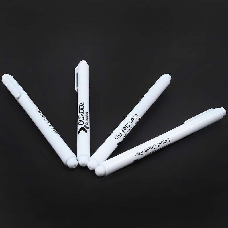 10pc Liquid Chalk Pen Marker for Glass Chalkboard Blackboard White