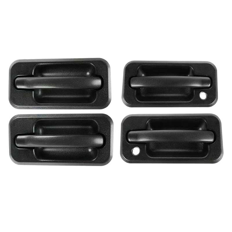 4pcs Outside Door Handle Set for 2003-2009 Hummer H2 10360326
