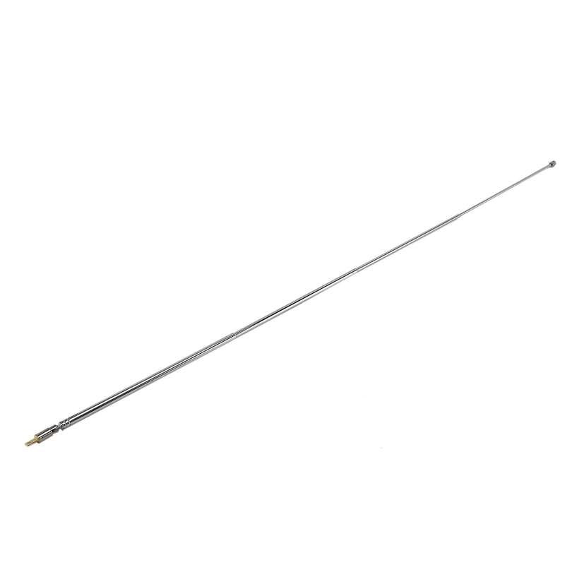 Pair 62.5cm 4 Section Telescopic Am Fm Radio Universal Antenna