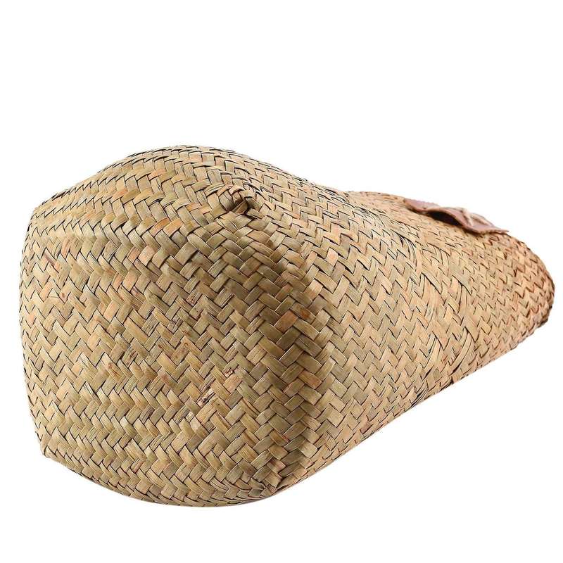 Lavender Vase Woven Sundries Storage Baskets Hanging Flower Basket