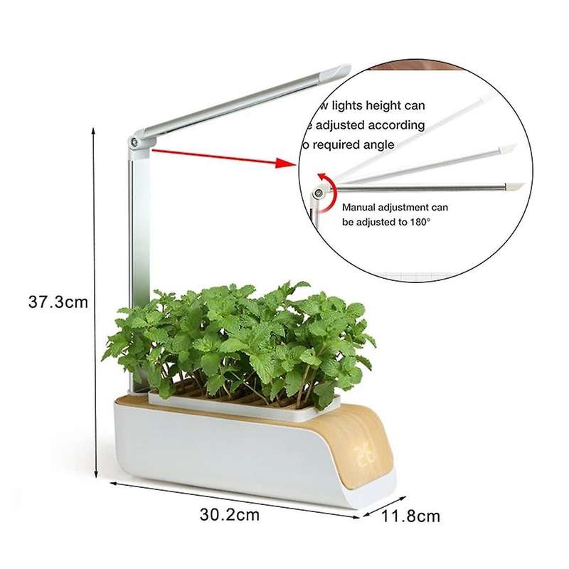 Soilless Culture Plant Growth Lights Flower Pot Led Lamp Eu Plug