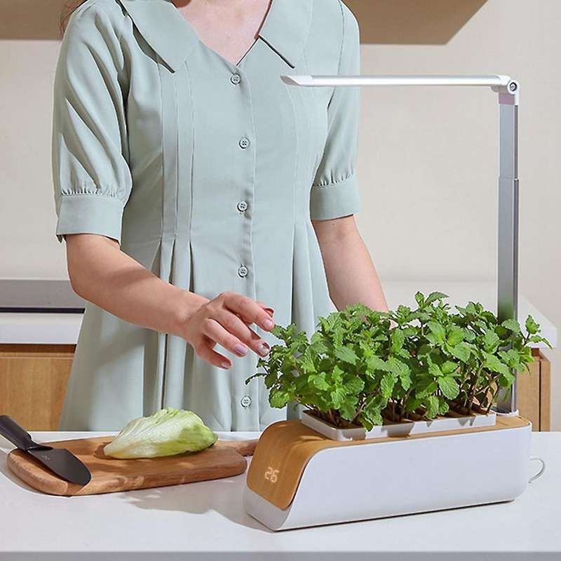 Soilless Culture Plant Growth Lights Flower Pot Led Lamp Eu Plug