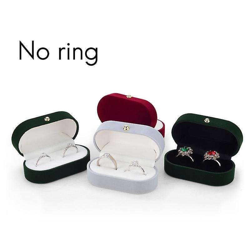 Velvet Silk Pair Ring Box Wedding Ring Box Single Ring Box Wedding A