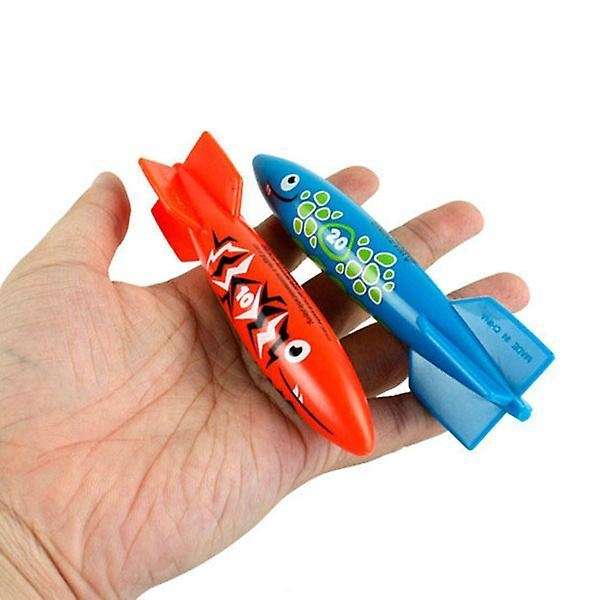 4pcs Summer Swimming Pool Diving Diving Throwing Torpedo Toys
