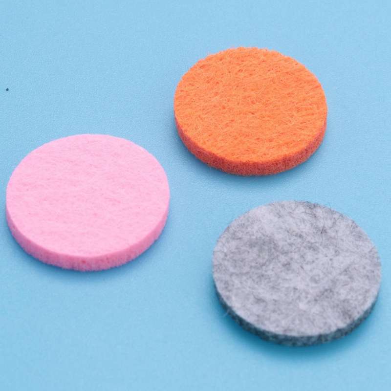 Felt Pads Diameter 22mm for Car Essential Oil Diffuser Locket 48 Pcs