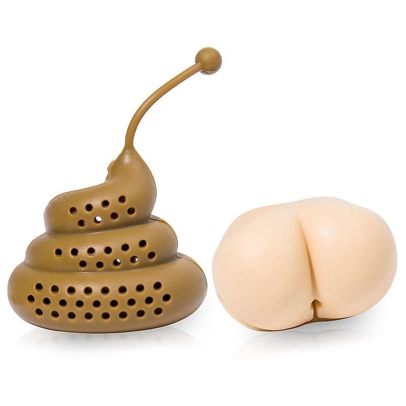 Funny Gag Gifts Silicone Tea Infusers for Christmas Father's Day