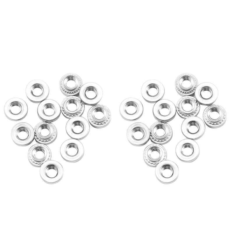 M3 Stainless Steel Self Clinching Rivet Nut Fastener 25pcs