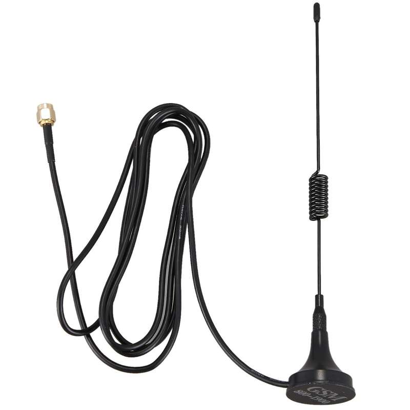 900-1800mhz Antenna 5dbi Gsm Rp-sma Plug Rubber +cable Extension