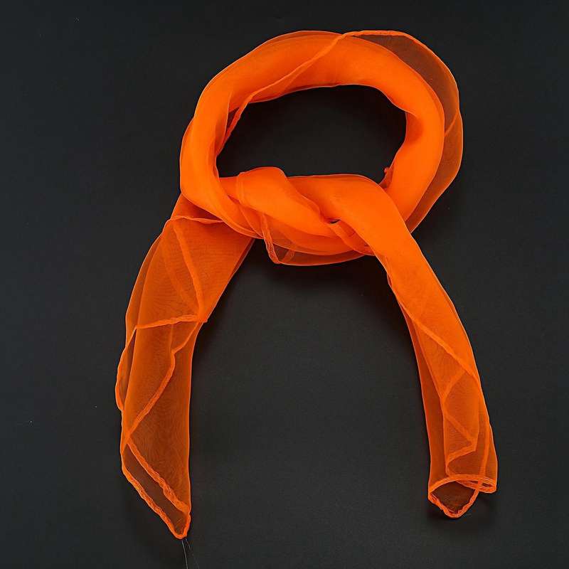Plain Chiffon Neck Scarf Head Scarves 70 Cm X 70cm (sapphire)