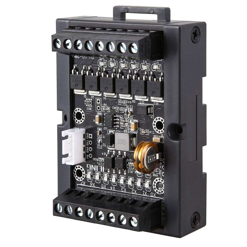 Plc Programmable Logic Controller Fx1n-14mt Industrial Control Board