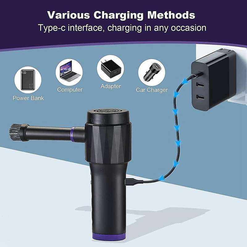 35000 Rpm Electric Air Kit with Light, for Computer Keyboard Cleaning