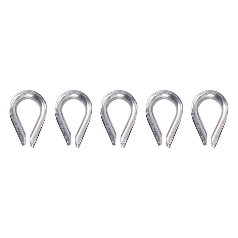 304 Stainless Steel Turnbuckle M6 Wire Rope Tensioner for Wood Post