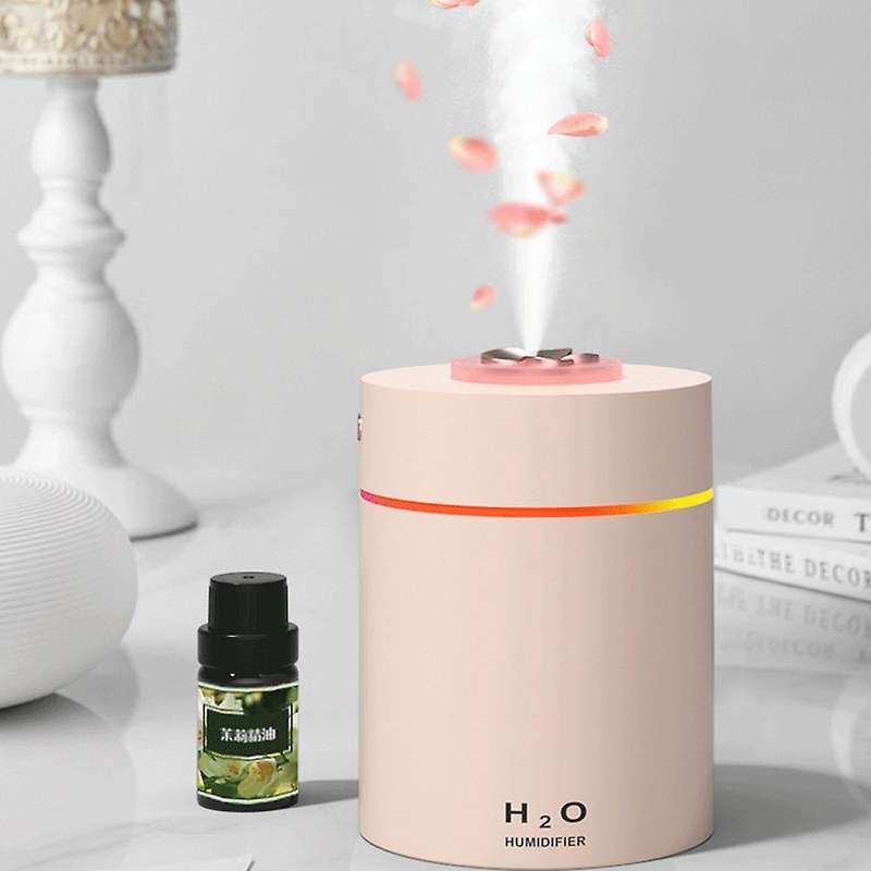 Wireless Air Humidifier Usb Silent Humidifier for Bedroom Home(pink)