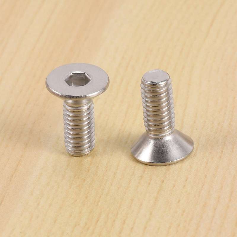 M6 X 16mm Metric Hex Socket Countersunk Flat Head Screw Bolts 20pcs