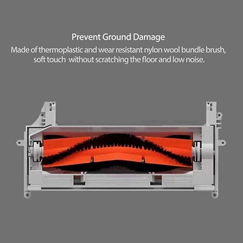 8pcs for Xiaomi Dreame W10 Robot Main Brush Filter Mop Cloth Kit