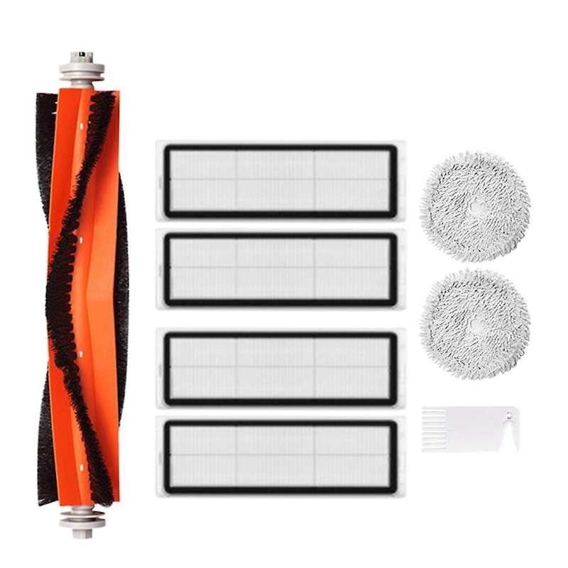 8pcs for Xiaomi Dreame W10 Robot Main Brush Filter Mop Cloth Kit