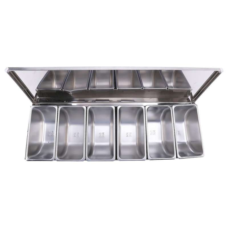 Stainless Steel Seasoning Box Restaurant Chef Seasoning Box