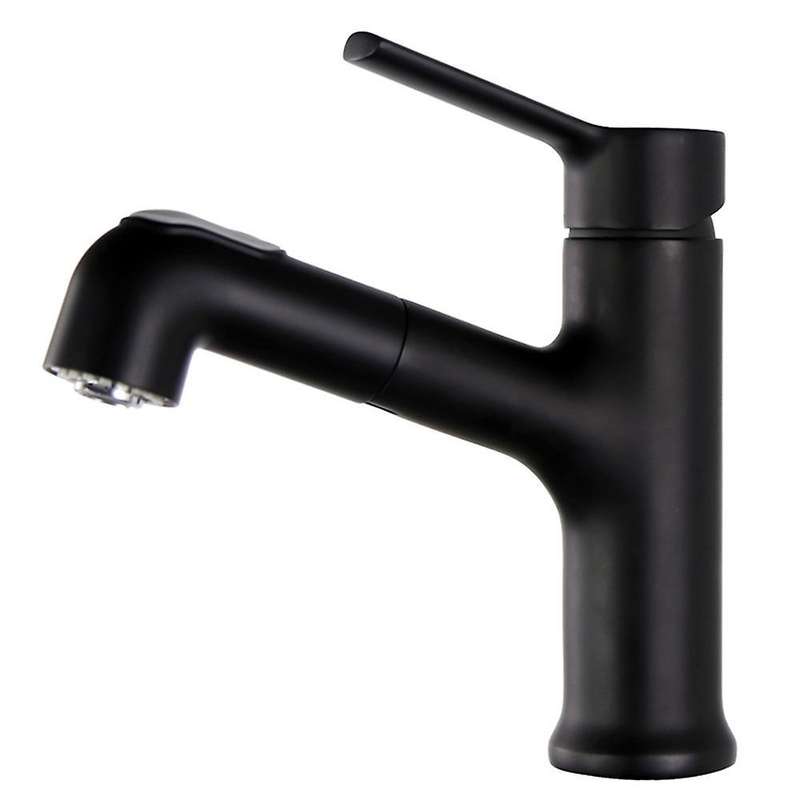 Basin Faucet Copper Kitchen Sink Taps 2 Modes for Bathroom Bar Sink