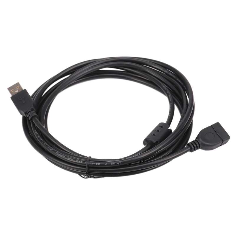 Usb Data Cable 2.0 A Male to A Female for Computer 5 M Black