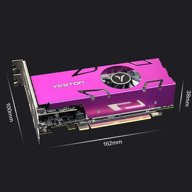 Yeston Rx550 4hdmi 1071/6000mhz3.0x8 Game Four-screen Image Card