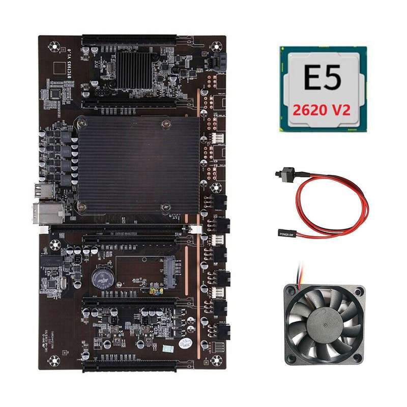 Btcx79 H61 Mining Motherboard Support 3060 3070 Graphics Card for Btc