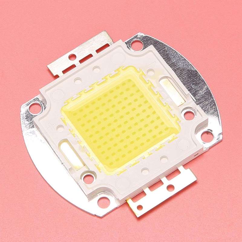 Led Chip 100w 7500lm White Light Bulb Lamp Spotlight High Power Integrated Diy