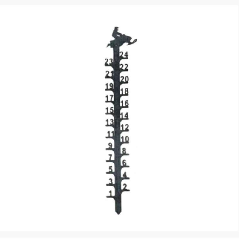 1 Mountain Bike Garden Snow Detector Gauge Outdoor 24 Inch Gauge
