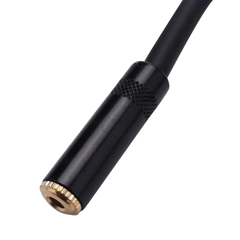 0.3m Wire 3 Pin Xlr Male to 3.5mm Female Connector Microphone Adapter