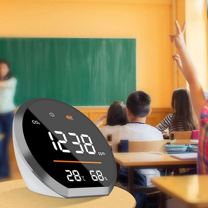 1pcs Air Quality Monitor Humidity Monitor Infrared Ndir Co2 Detector