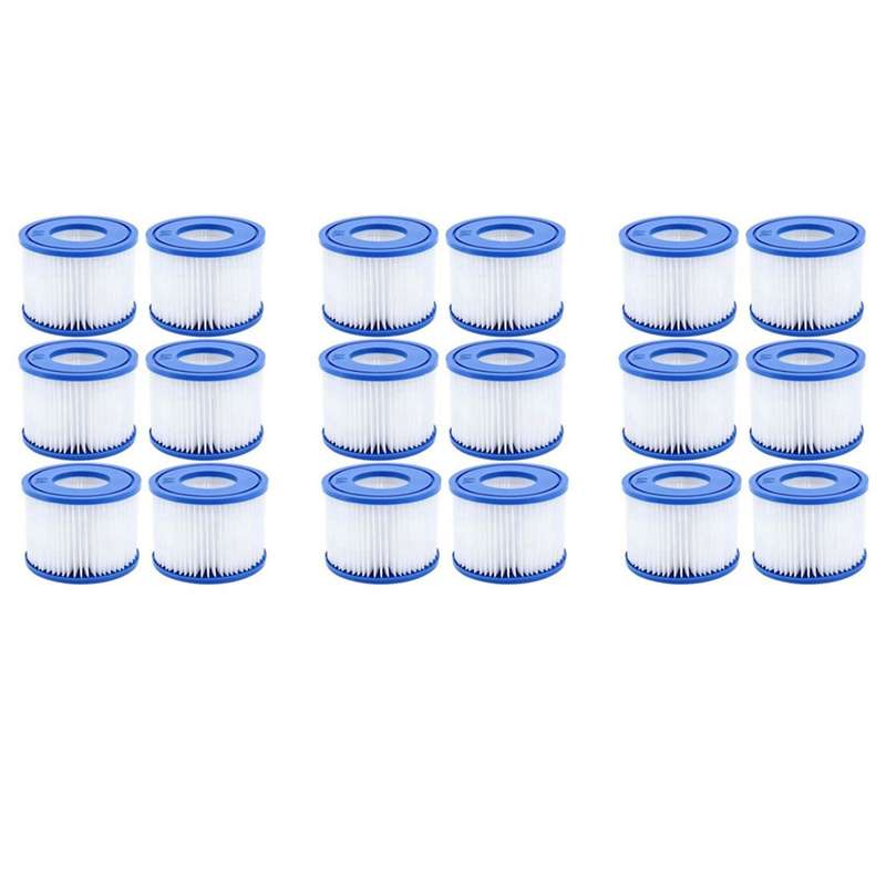 6pcs Pool Filter,for Bestway Spa Filter Pump Cartridge Type Vi