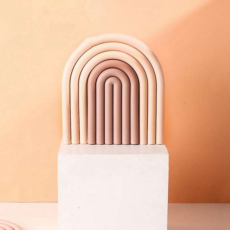 For Drinks Silicone Removable Insulation Pad for Coffee Coasters D