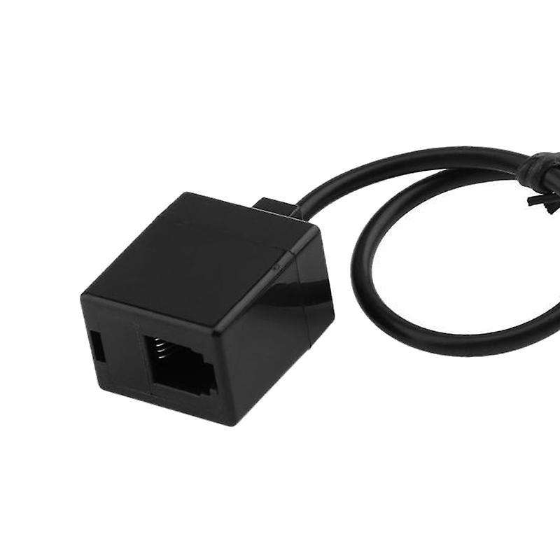 Male to Double Female Port Connector Headset Adapter Extension Cable