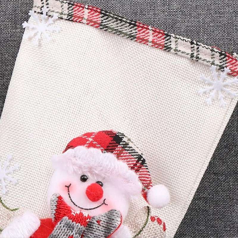Christmas Stockings, Small Boots Gift Bags Ornaments Party Home, C