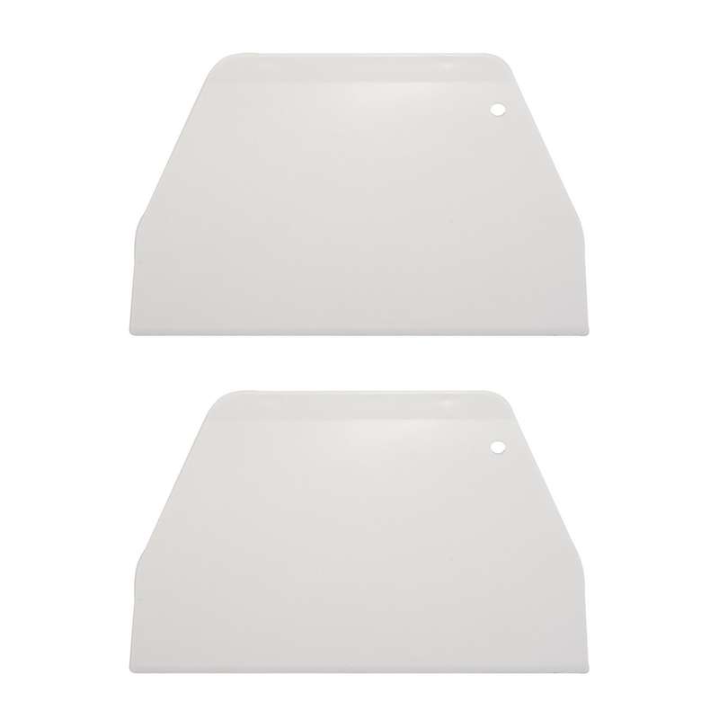 19 Cm X 12.5cm Flat White Plastic Cake Decorator Dough Pastry