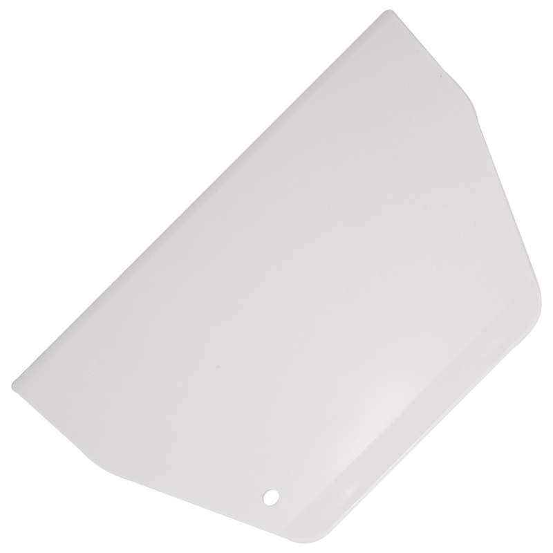 19 Cm X 12.5cm Flat White Plastic Cake Decorator Dough Pastry