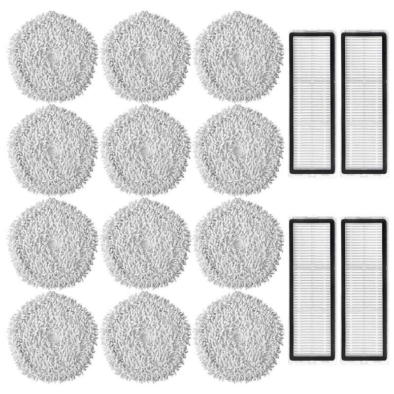 Replacement Kit for Xiaomi Dreame W10 / W10 Pro Hepa Filter Mop Cloth