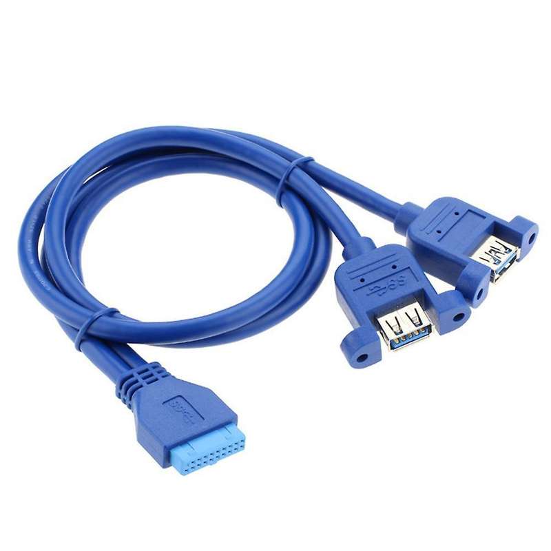 Usb3.0 20pin Cable Extension Cable Bezel Floppy Drive Cable,0.3 Meter