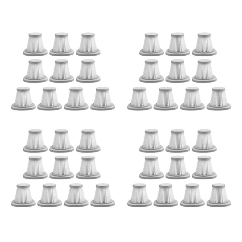 Hepa Filter for Xiaomi Deerma Dx118c Dx128c Vacuum Cleaner 40pcs