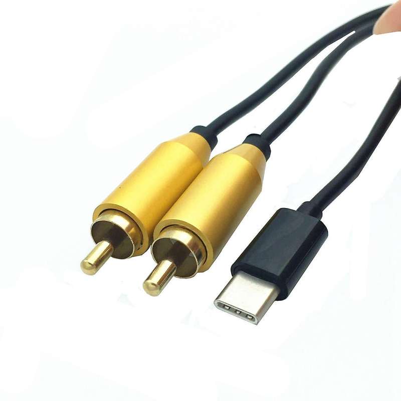 3 Pin Xlr Male to Rca Female Audio Jack Plug Microphone Adapter